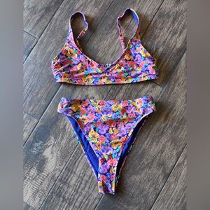 Lulu's Multicolor Floral Bikini